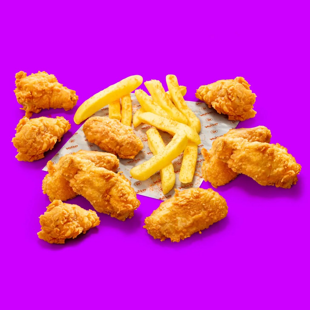 10 Wackys Wings & Chips