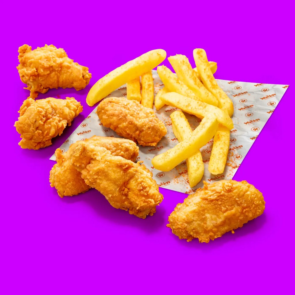 6 Wackys Wings & Chips