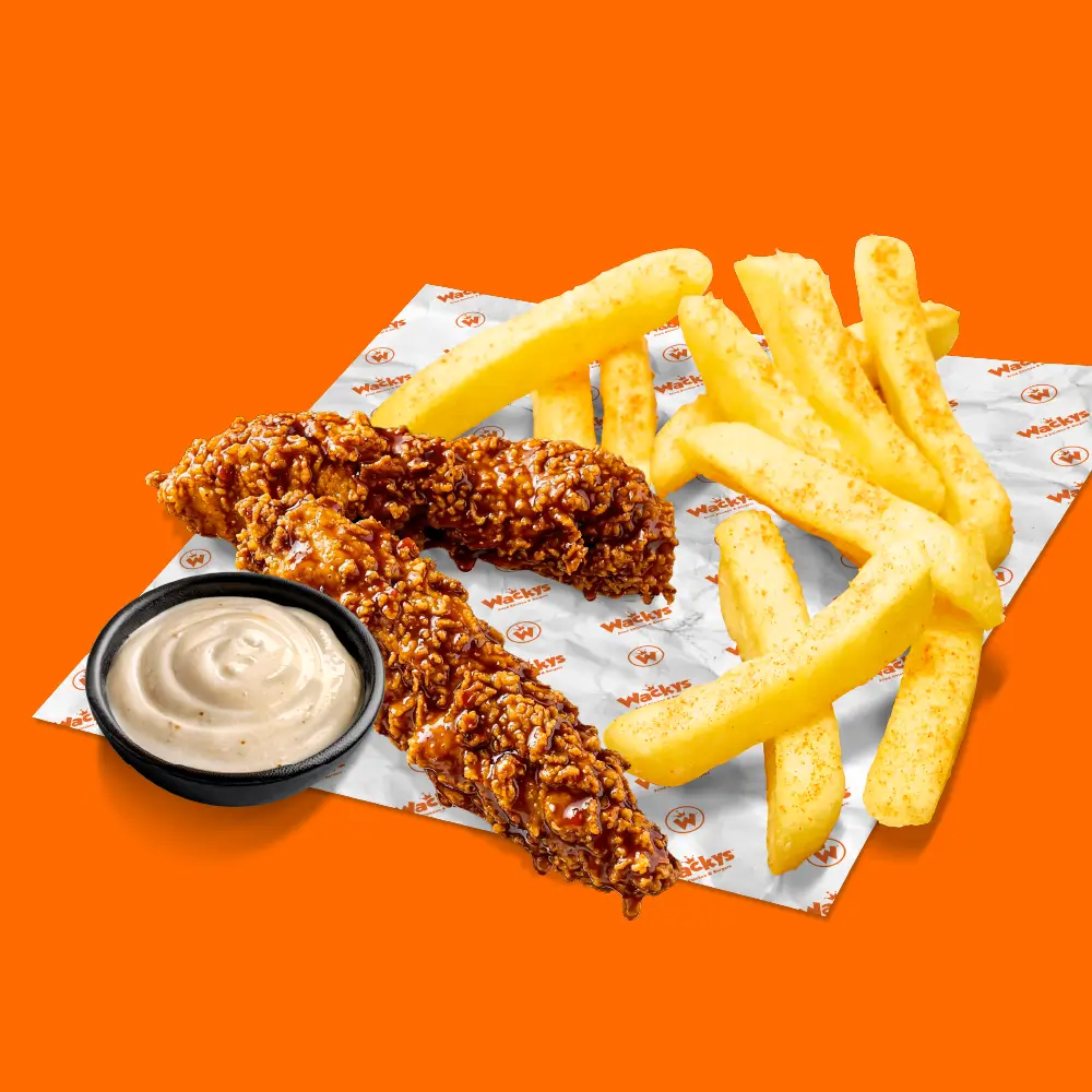 2 Wackys Dunked Tenders + Chips & Dip